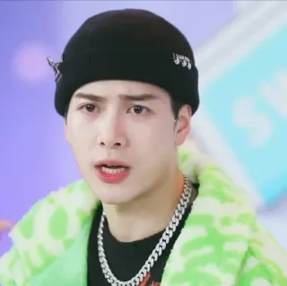 ⚔ b623d591 Jackson Wang prominente, sänger, mode, porträt telegram sticker