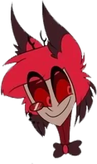 Alastor of Hazbin telegram stickers