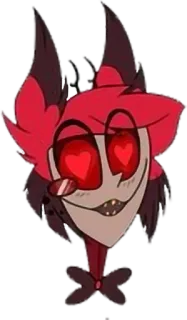 Alastor of Hazbin telegram stickers