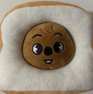 😊 044a38f7 nhân vật, thú nhồi bông, bánh mì nướng, dễ thương, thú nhồi bông telegram sticker