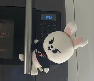 😏 5a8bb412 thú nhồi bông, thỏ trắng, động vật nhồi bông, thỏ, dễ thương, kawaii telegram sticker