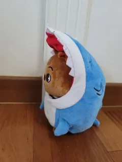 💋 e94414ab thú nhồi bông, cá mập, đồ chơi nhồi bông, dễ thương, đồ chơi telegram sticker