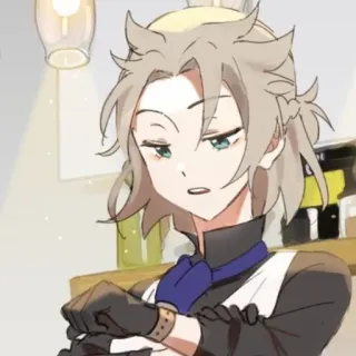 ⏳ 0ecbe8e1 Albedo Genshin Impact Albedo, Genshin Impact, Anime, Personaggio telegram sticker