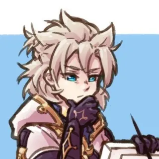 🤔 165ab2a4 Albedo Genshin Impact Albedo, Genshin Impact, Anime, Manga, Personaggio, Videogioco telegram sticker