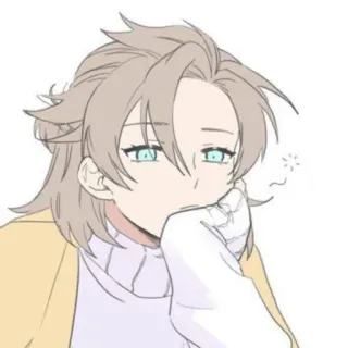 🥱 243aeea8 Albedo Genshin Impact Anime, Personaggio, Fanart, Albedo, Genshin Impact telegram sticker