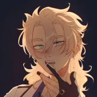 🥵 38b0dac7 Albedo Genshin Impact albedo, genshin impact, anime, videogioco, personaggio telegram sticker