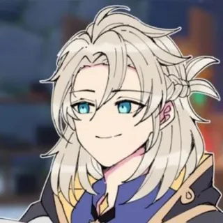 🙂 405843d1 Albedo Genshin Impact Anime, Albedo, Genshin Impact, Personaggio telegram sticker