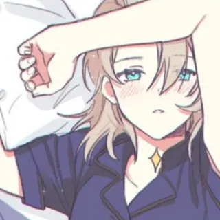 🥵 667da7d4 Albedo Genshin Impact albedo, genshin impact, anime, videogioco, personaggio, assonnato telegram sticker