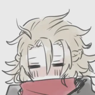 😌 9043987d Albedo Genshin Impact Albedo, Genshin Impact, Anime, Gioco, Sticker telegram sticker