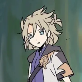 😑 97ca6de4 Albedo Genshin Impact albedo, genshin impact, anime, adesivo telegram sticker