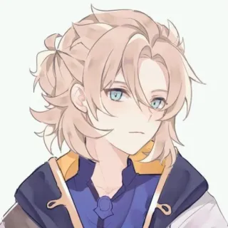 😕 b02c4043 Albedo Genshin Impact Anime, Genshin Impact, Albedo, Personaggio videogioco, Capelli biondi, Occhi azzurri telegram sticker