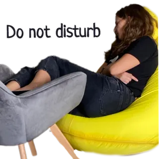 😴 75cb0133 Do not disturb do not disturb, sleeping, relaxation, chill, rest, quiet telegram sticker