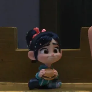 🦋 cdf3d7a5 Vanellope Wreck-It Ralph Kartun, Animasi, Disney, Karakter, Vanellope, Wreck-It Ralph telegram sticker