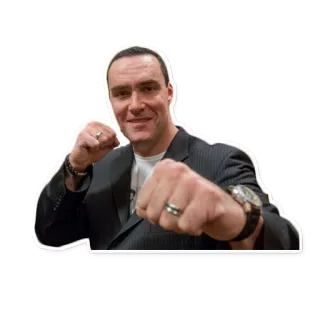 👊 ee6cf19b man, suit, boxing, fight, punch telegram sticker