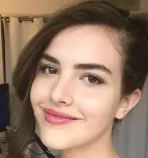 😁 6f81fba0 ผู้หญิง, ภาพเหมือน, ใบหน้า, ผู้หญิง, คน telegram sticker