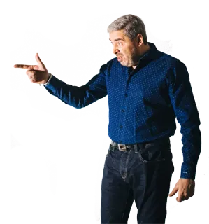 👈 e0ed2124 man, wijzen, volwassen, casual, persoon telegram sticker