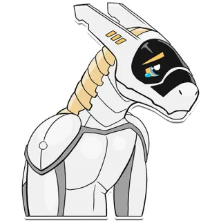 😢 3411257f Robot, Android, Futurystyczny, Postać, Smutny telegram sticker