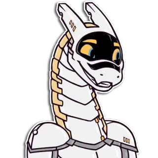 😏 39cdb05a Protogen, Cyborg, Furry, Robot, Anthro telegram sticker