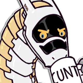 🤔 43de09ce CUNT obraźliwe, poniżające, niegrzeczne telegram sticker