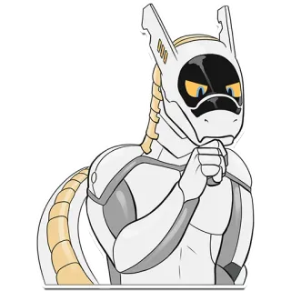 🤔 b2efbdf8 Cyborg, Robot, Android, Postać telegram sticker