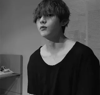 ⚜ 3c17d504 V kpop, idol, koreański, piosenkarz, portret telegram sticker