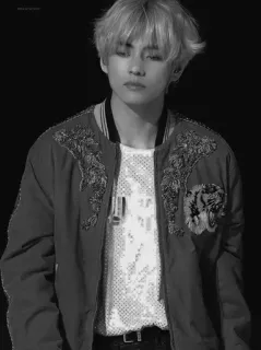 ⚜ 712c50fd V kpop, idol, piosenkarz, bts, kim taehyung telegram sticker