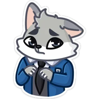 ☹️ 3c224b1b แมว, สติกเกอร์, สัตว์, น่ารัก, การ์ตูน, มีขน telegram sticker