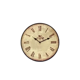 🕑 b6946b6f clock, time, antique, vintage, roman numerals whatsapp sticker