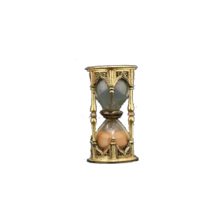 🗝 eb66373a hourglass, time, sand timer, vintage, antique, clock whatsapp sticker