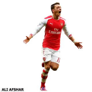 ⚽ 01dbd995 ALI'AFSHAR foot, athlète, sport, football telegram sticker