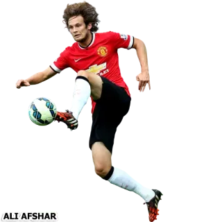 ⚽ 0ed4f370 ALI'AFSHAR football, athlète, sport, football telegram sticker