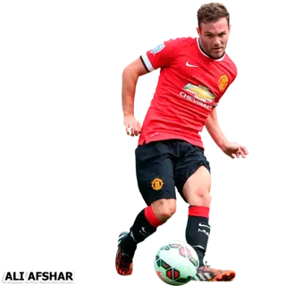 ⚽ 33950e13 ALI'AFSHAR football, joueur, sport, athlète telegram sticker