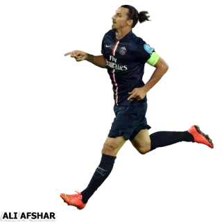 ⚽ fca53f27 ALI AFSHAR joueur de foot, sport, athlète telegram sticker