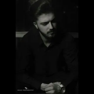 🥴 4178f92d CHASS PHOTOGRAPHY портрет, мужчина, черно-белое, фотография, наручные часы telegram sticker