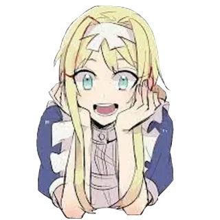 Alice Zuberg telegram stickers