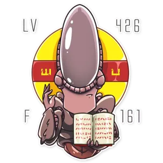 😇 8e3a02b1 LV 426 Alien, Level, Xenomorph, LV-426, Boek, Creatuur, Spel, Sticker telegram sticker