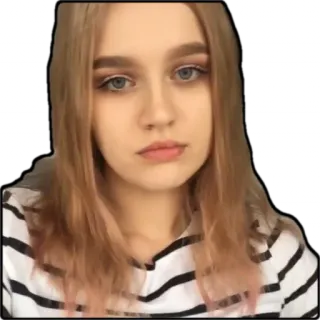 😕 d9b7338a retrato, cabelo loiro, mulher jovem, selfie, pessoa whatsapp sticker