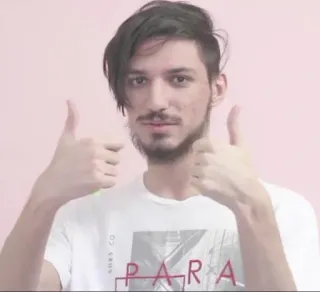 👍 637998e2 PARA Pouce levé, Positif, Homme, OK, Approbation, Succès whatsapp sticker