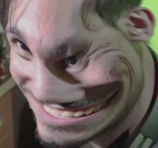 😀 845e5c3e homme, visage, sourire, portrait, expression whatsapp sticker