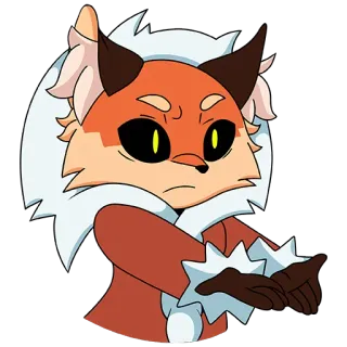 🤦 62b905e9 volpe, animale, cartone animato, personaggio, espressione whatsapp sticker