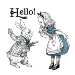 Alice @StikerDi telegram stickers