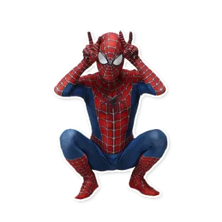 🤪 41847785 Spider-Man superhero, comics, marvel, spider, man telegram sticker