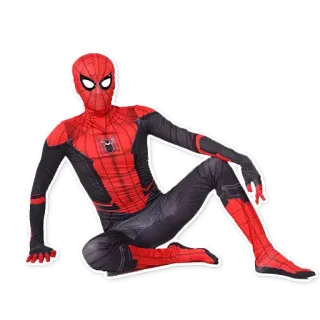 😐 45f24ea3 Spider-Man superhero, marvel, comic book, spider, man telegram sticker