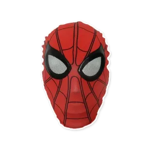🤨 b702042a Spider-Man superhero, mask, marvel, spider-man, comic book telegram sticker