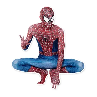 😎 d68e40ea Spider-Man Spider-Man, Marvel, superhero, comic book, Peter Parker telegram sticker