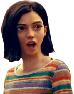 😱 01041312 Alita Alita: Battle Angel Alita, Battle Angel, Film, Charakter telegram sticker