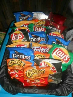 🌯 1004d7f4 khoai tây chiên, Doritos, Lays, Cheetos, Fritos, đồ ăn vặt, đồ ăn nhanh, thức ăn telegram sticker