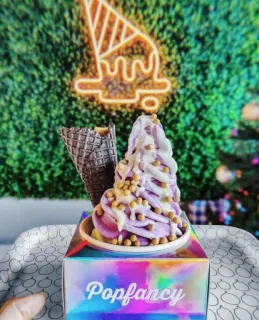 🍨 5b74e952 Popfancy kem, tráng miệng, đồ ăn, Popfancy telegram sticker