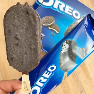 🍦 5bc08264 OREO Oreo, kem, đồ ăn nhẹ, món tráng miệng, sô cô la, bánh quy telegram sticker