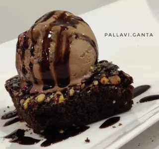 🍨 80f4e881 PALLAVI.GANTA tráng miệng, đồ ăn, bánh brownie, kem, sô cô la, ngọt telegram sticker